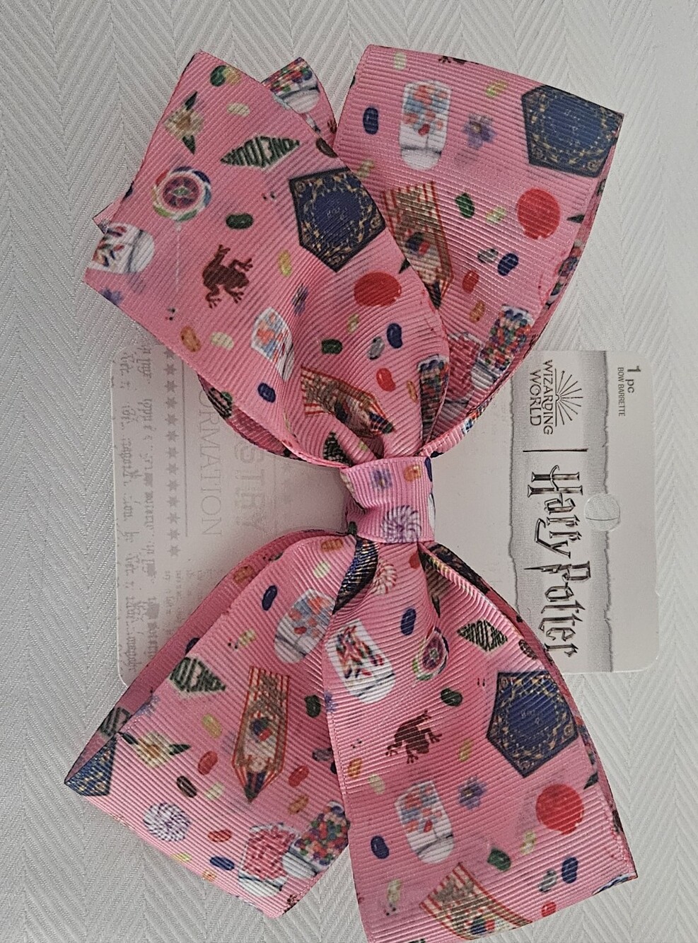 Harry Potter PInk Bow Clip